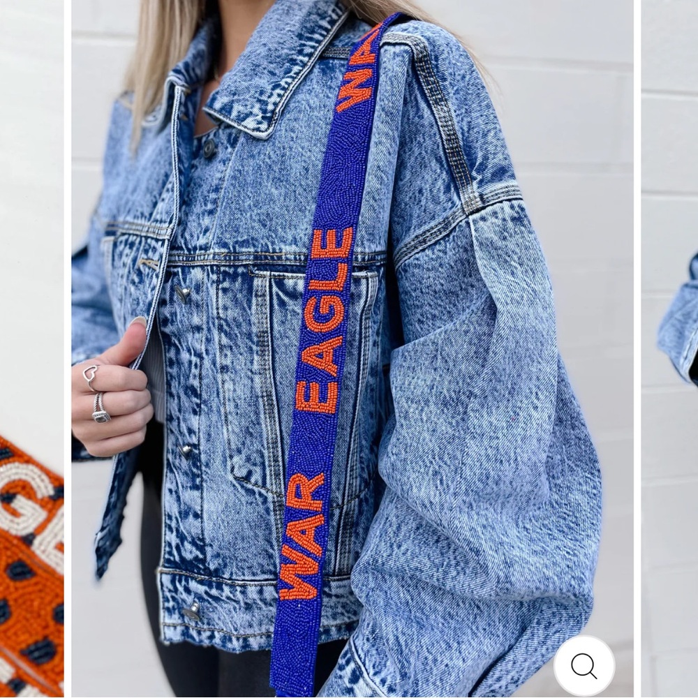 NWT Auburn Beaded Purse Strap
